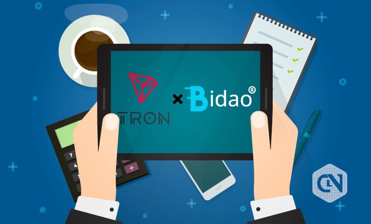 Tron (TRX) is Now Obtainable on Bidao Chain’s DeFi Ecosystem