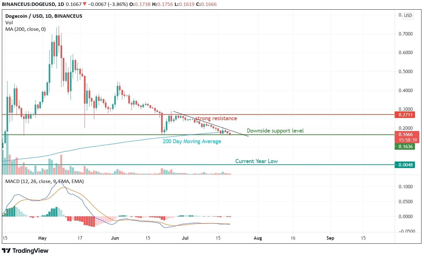 Dogecoin Price Analysis