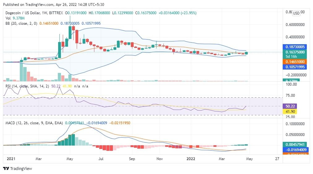 DOGE Price Chart