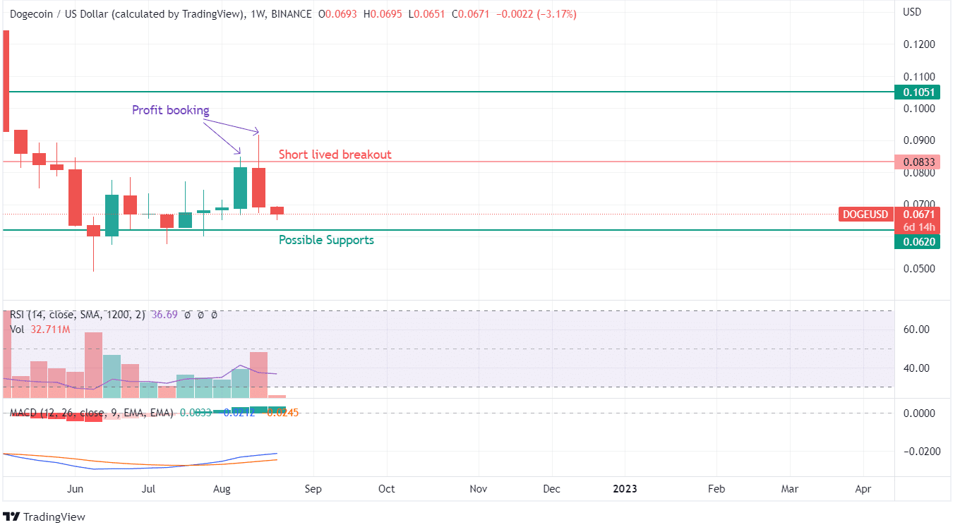 DOGE Price Analysis