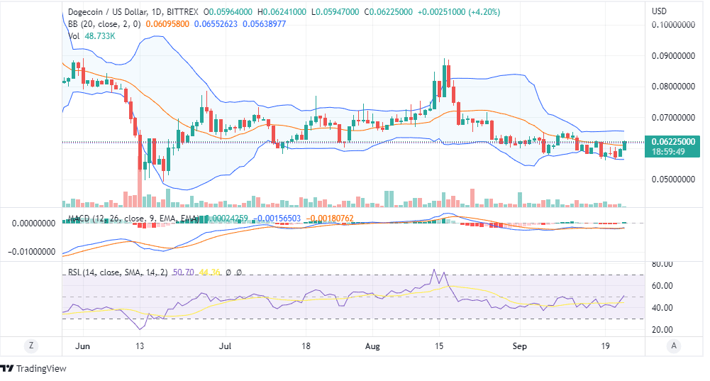 DOGE PRICE CHART