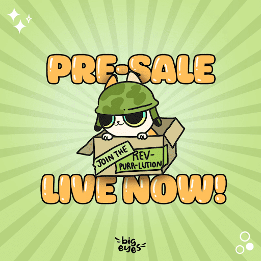 Big Eyes Coin’s Pre-sale to Reach $10 Million Big Eyes Coin’s Pre-sale to Reach $10 Million