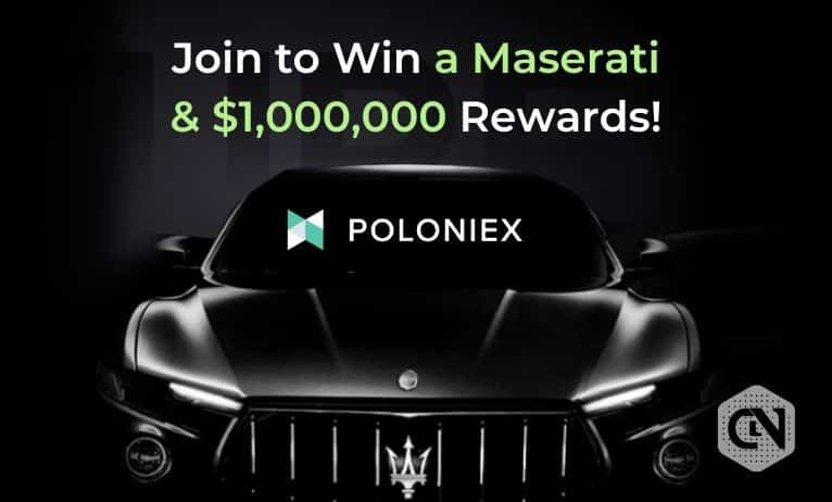 Be part of Poloniex Futures Championship to win Maserati & $1,000,000 reward! Be part of Poloniex Futures Championship to win Maserati & $1,000,000 reward!