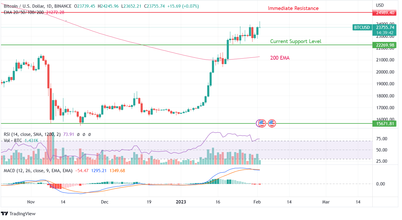 BITCOIN PRICE ANALYSIS