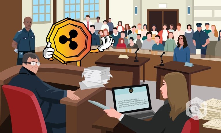 Ripple information response to SEC’s Letter of Supplemental Authority Ripple information response to SEC’s Letter of Supplemental Authority