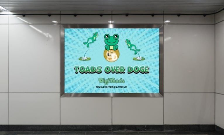Dogecoin and DigiToads expertise a meteoric rise
