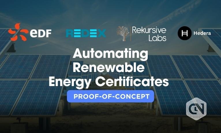 Hedera boosts proof of idea to automate RECs for its companions Hedera boosts proof of idea to automate RECs for its companions